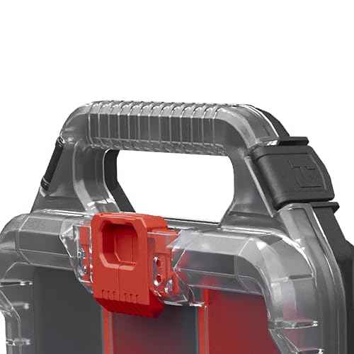 Keter Stacking and Rolling, Heavy Duty DIY Half Organiser Tool Storage