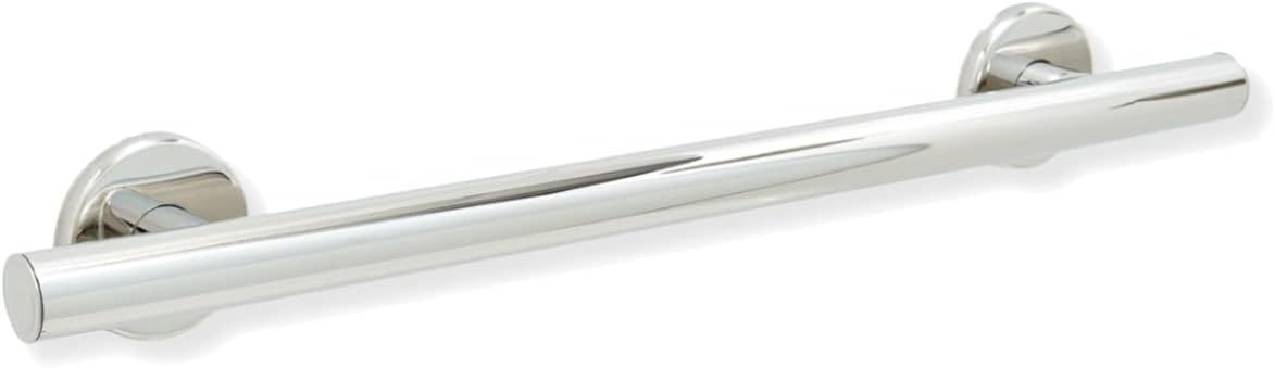 24” Skyline Grab Bars for Shower in 1.25” Dia | ADA Handicap Grab Bars for Wall in Polished Chrome Finish | Made from 304 Stainless Steel & Holds up to 500 lbs