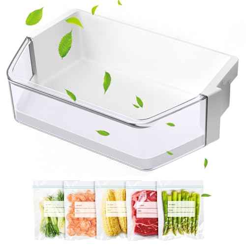 Upgraded WPW10493524 Refrigerator Door Bin Replacement, Compatible With Whirlpool Refrigerator Shelf Parts W10493524 Bin Bucket WRF736SDAM13 WRF736SDAM14 WRF736SDAM11 Shelves