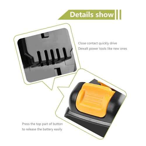Replacement Battery for Dewalt DCD710 DCF610 DCF813 DCF815 DCT411S1 DCD701 DCD703 DCD706 DCD701d2 DCD710d2 DCD706b DCD701f2 DCD706f2 DCF801 DCF601 DCF901b DCT411S1 DCT410S1