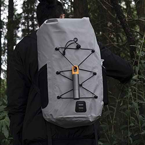 HOTO Flashlight Lite, Zoomable, LED, USB-C Rechargeable, 1000 Lumens, 5 Modes (SOS & Strobe), Tactical & Portable Handheld Flash Light for Camping, Emergencies, Home Use, etc