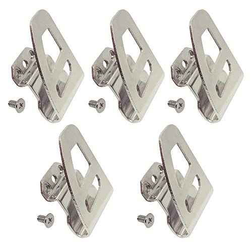 Replacement Belt clip Hook free Screw for Milwaukee Work with M18 tool Impact Driver Hammer Drill Replace for 2604-20, 2604-22, 2604-22CT, 2797-22 (5Packs)