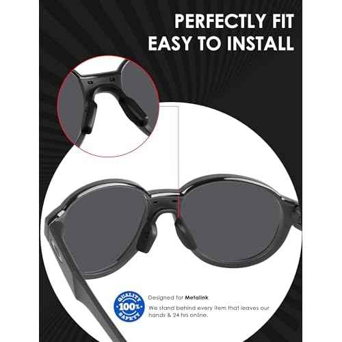 BLAZERBUCK Replacement Nose Piece Nose Pads for Oakley Metalink OX8153 Eyeglasses