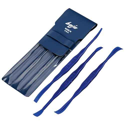 Bojo Tools - 3-Piece Plastic Sealant Smoothing Tool Kit in Pouch - Medium Duty