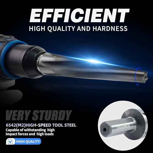 7 Degree Ball Joint Tapered Reamer Tie Rod for 1-1/2 inch Per Foot Tapered Ball Joint Reamer Made of 6542 High-Speed Tool Steel, Reamer Drill Bit Universal Reamer Tool Pipe Reamer