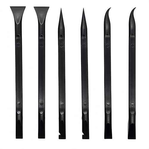Scraper Small Plastic Scraper Tool, Used in Narrow Spaces and Gaps, Perfect for Removing Oil Stains, Labels, Food, Dirt, Paint, Etc. (6Pcs scrapers)