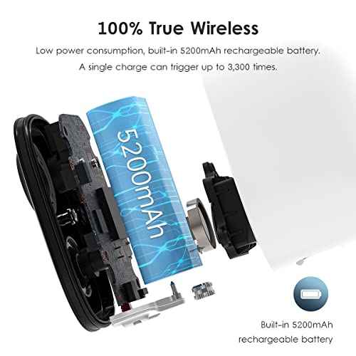 Security Camera Wireless Outdoor, Outdoor Camera Wireless 2-Way Talk Battery Powered Wi-Fi Cameras for Outside and Indoor 2K Night Vision AI Motion Detection Spotlight Siren Alarm IP65 Weatherproof