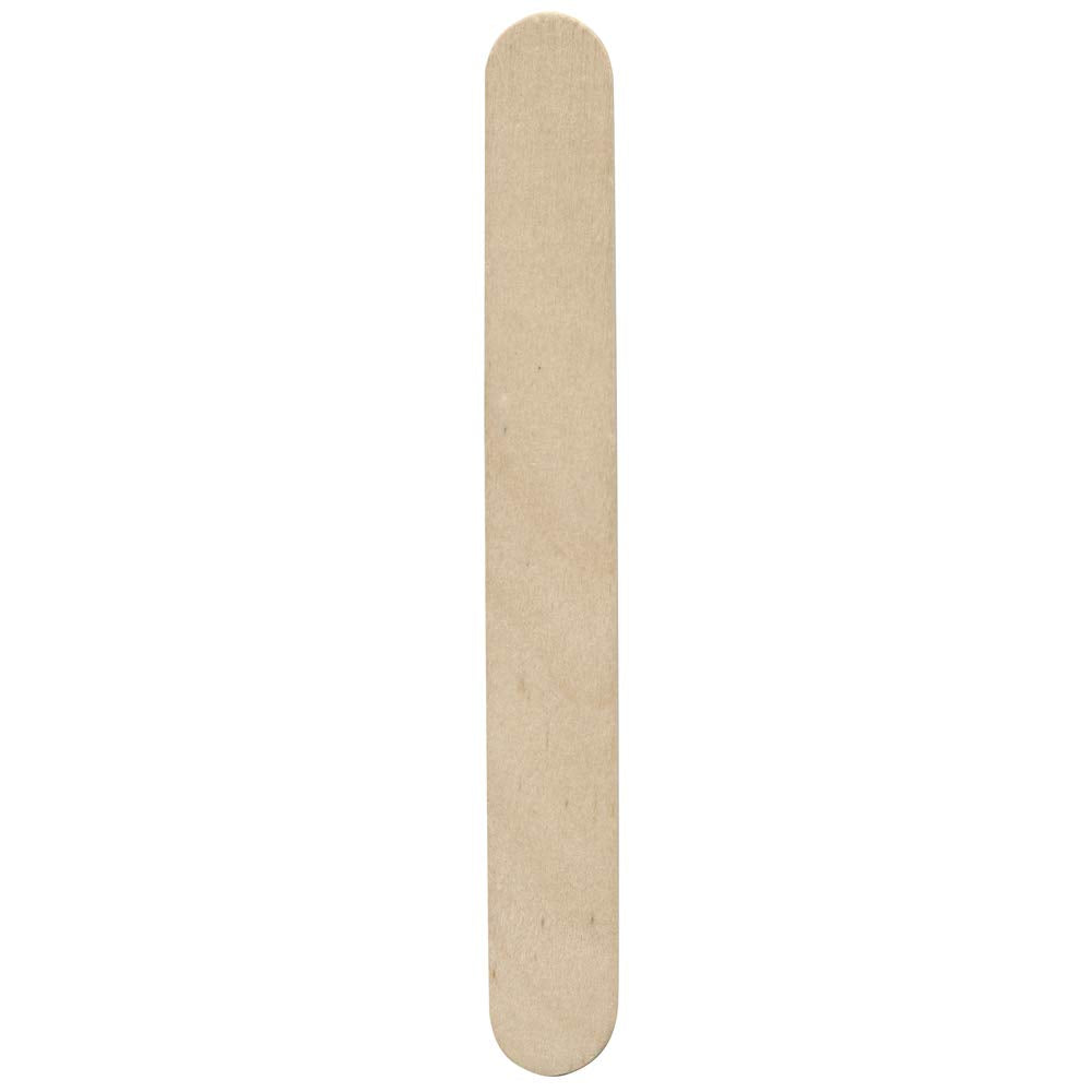 ForPro Professional Collection Senior Tongue Depressors, Large Wax Applicators, Wood Craft Sticks, 6” Senior Sized, Non-Sterile, 500-Count (Pack of 3)