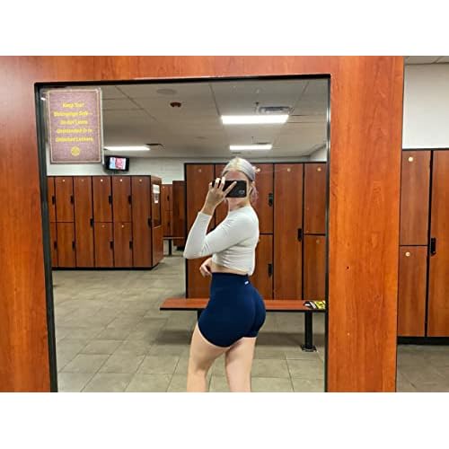 AUROLA Intensify Workout Shorts for Women Seamless Scrunch Short Gym Yoga Running Sport Active Exercise Fitness Shorts