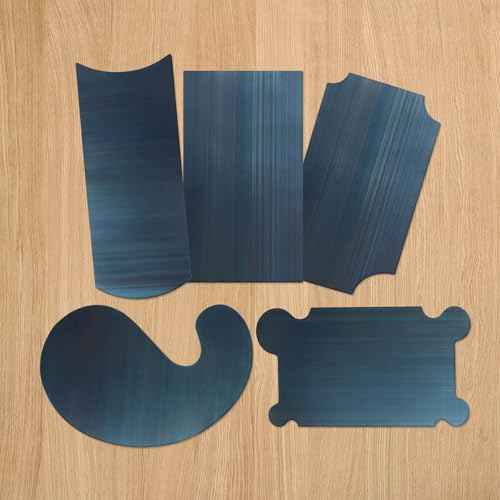 Bueyfolt Cabinet Scraper Set, Carbon Steel Scraper Cards, Woodworking Scraping Tools, Wood Surface Finishing