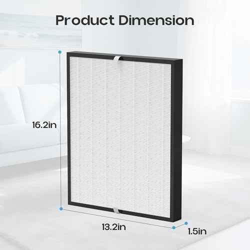2-Pack Premium Replacement Filters Fit with AD3000 Series, Includes 2 High-performance Filters