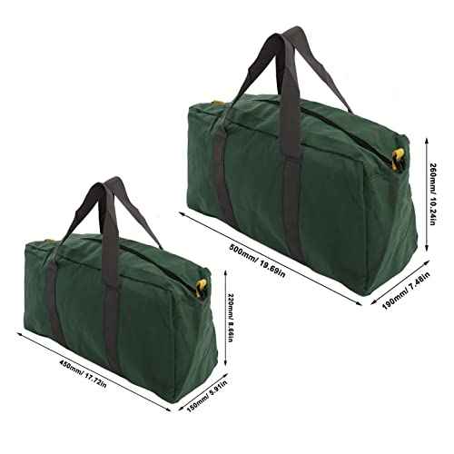 YWBL-WH Hand Tool Tote Large Capacity Tool Organizer Tool Storage Bag for Electrician(20 Inch)
