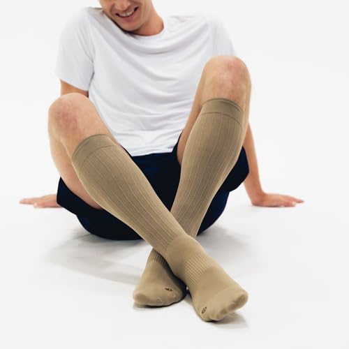OS1st Wellness Compression Socks for circulation, swelling, deep vein thrombosis and calf cramps | 15-20mmHg