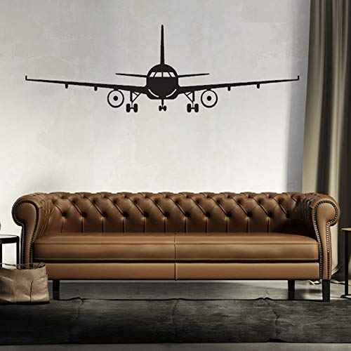 Airplane Wall Stickers DIY Airplane Wall Stickers Boys Art Decorative Wallpaper Biplane Silhouette Stickers Suitable for Families Children's Rooms Gifts for Boys