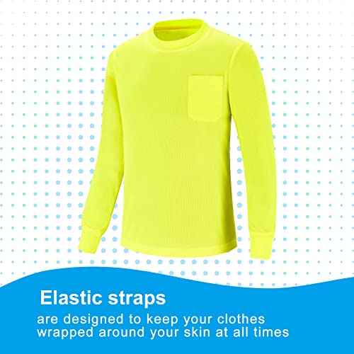 A-SAFETY High Visibility Safety Customize Logo Long Sleev T-Shirt (XS-6XL)