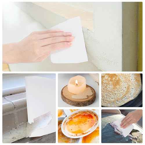 4 Pcs Adhesive Spreader, Notched Glue Applicator Kits Plastic Trowel Adhesive Barrier Spreader 0.5"/1" Tooth Reusable Hardwood Flooring Spreaders for Applying Glue Epoxy PET Putty(White)