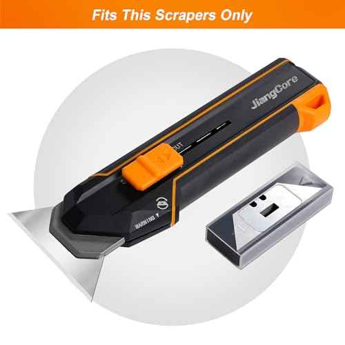 50 Count Replacement SK5 Carbon Steel Scraper Blades