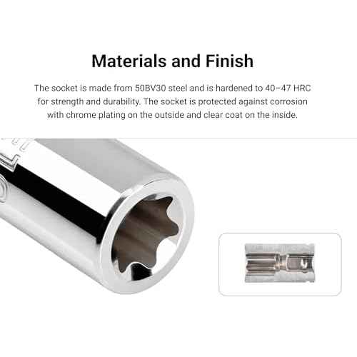 TEKTON 3/8 Inch Drive External Star Socket Set with Rail, 12-Piece (E4-E20) | SHD91117