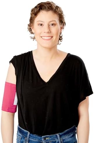 Care+Wear PICC Line Cover – Ultra-Grip PICC Line Sleeve for Upper or Lower Arm with Mesh Viewing Window, Provides Improved Comfort and Security for PICC Line Coverage