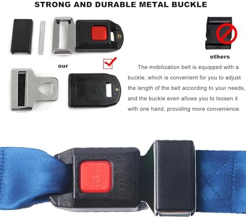 Mobilization Belt - Physical Therapy Belt Used for Physical Therapy ，Rehabilitation, and Manual Therapy Belt ;Mobilization Belt Physical Therapy- Highly Recommended by Physical Therapists
