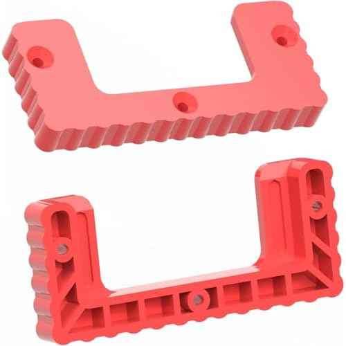 50PCS For Milwaukee Packout Cleats, Tool Box Storage System Cleats (50, RED)