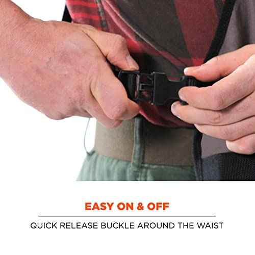 Ergodyne - 13696 Arsenal 5705 Full Length Tool Work Apron, 13-Pockets, Gray