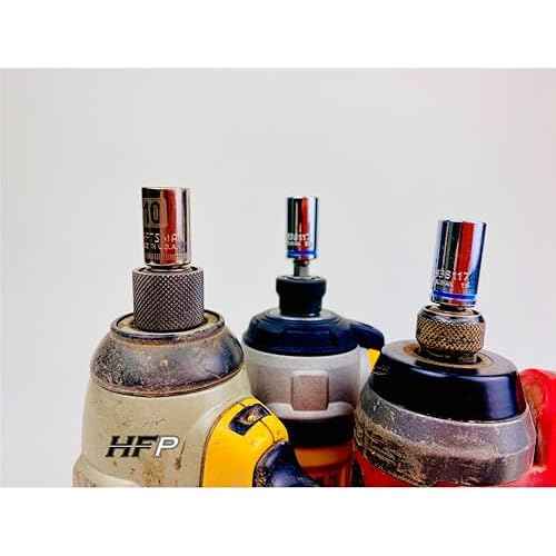 Stubby 1/4 Inch Impact Socket Adapter Bit Only 1.3 Inches Long 3 Pack Stubby 1/4 Inch Impact Socket Bit 1/4" Hex to 1/4" Square