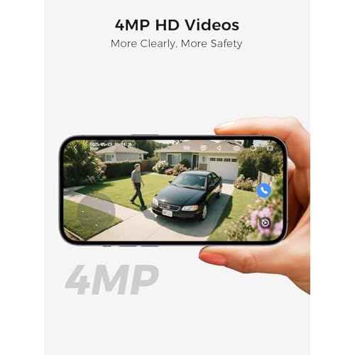 Solar Security Camera Outdoor Wireless WiFi Pro, 4MP Color Night Vision, AI/PIR Motion Detection, 360 PT, 2-Way Audio, IP66, 2.4/5GHz, SD/Cloud Storage, Works with Alexa, Mobile App & HomeBase