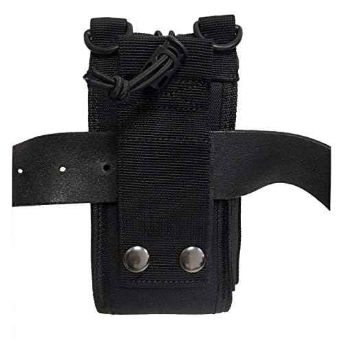 Nylon Pouch Case by Wireless ProTech for Kyocera, Sonim, CAT and Dewalt - Kyocera: DuraTR/Sonim: XP5, XP5S, XP1520 Bolt Sl, XP5520 Bolt/CAT: B30, B35, B100, B25 / Dewalt: MD501