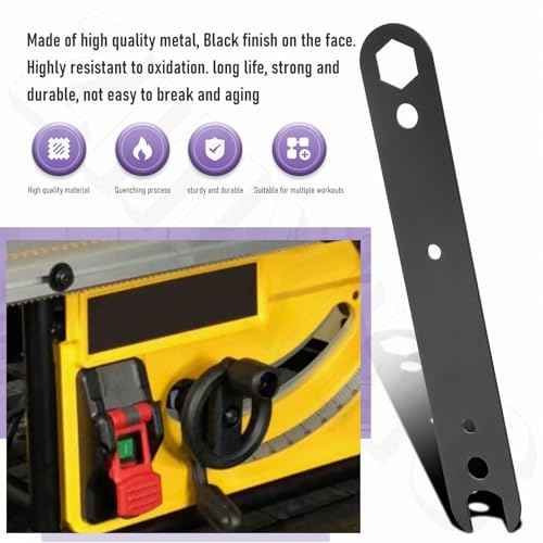 2 Pack Table Saw Wrench N506977 for Dewalt Table Saw DWE7485 DWE7491RS DWE7491RS DWE7499GD Type 1 & Type 2