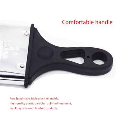 2 Inch Brush with Rubber Handle Shortcut Angle Sash Paintbrush,Suitable for All Paints 2 Pack