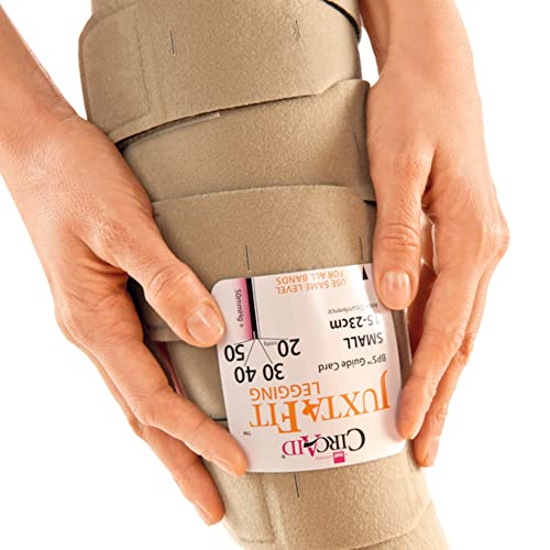 CircAid Juxtafit Essentials Lower Leg Long Beige Large