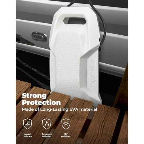 KEMIMOTO Boat Fenders Boat Bumpers for Docking Upgraded Boat Fenders Bumpers, Fit for Bass Boat Jon Boat and Pontoon Boat