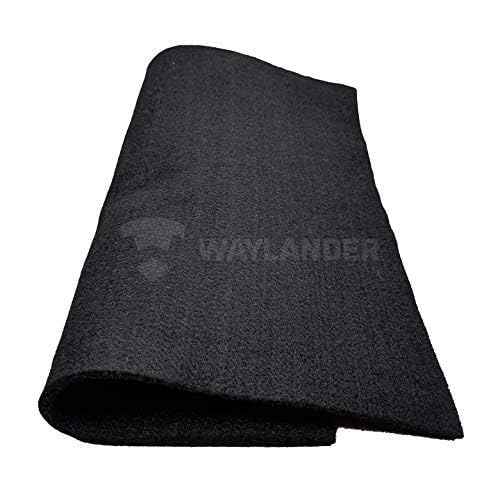 Waylander Fireproof Welding Blanket - Carbon Felt Fire Resistant Mat Made in USA | Flame Retardant Fabric, Heat Shield & Insulation Pad for Welding, Grills, Smokers, and Stoves (Up to 1800¡ÆF)