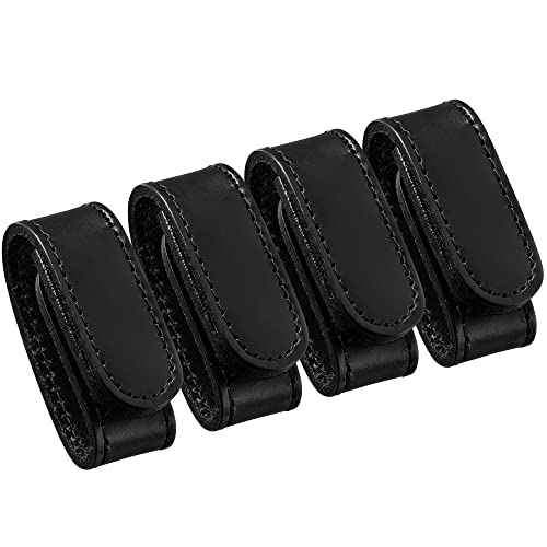 Perfect Fit Shield Wallets Duty Belt Keeper with Double Snap Closure (Pack of 4)