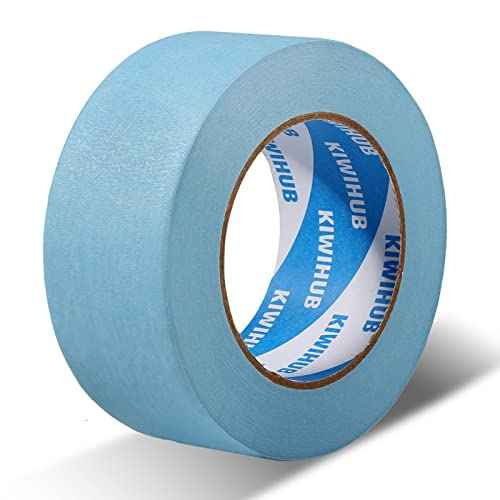 Light Blue Painters Tape,2 inch x 60 Yards - Medium Adhesive Masking Tape for Painting,Labeling,DIY Crafting,Decoration and School Projects