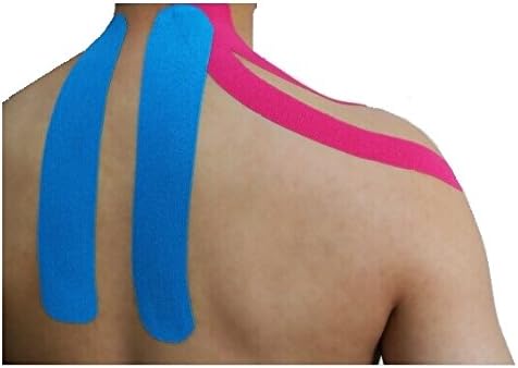 Kinesiology Tape Pro, Athletic Waterproof Muscle Support Adhesive Kinesio Sport Tape for Athletes 2 inches x 16.4 feet, 12 Rolls, Lime Green