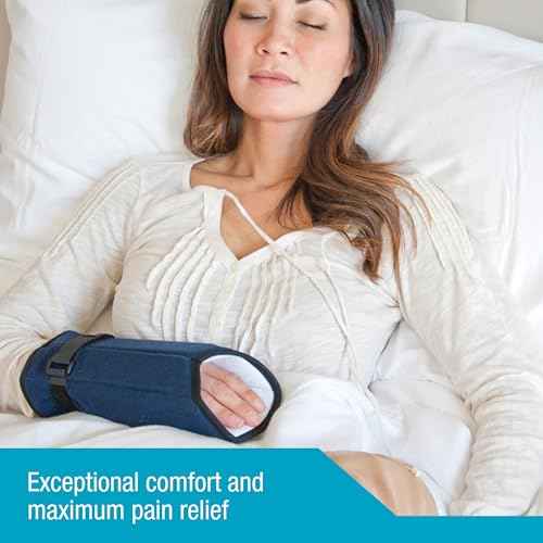 Brownmed IMAK RSI SmartGlove PM - Wrist Brace for Carpal Tunnel & Tendonitis - Nighttime Splint Glove for Men & Women