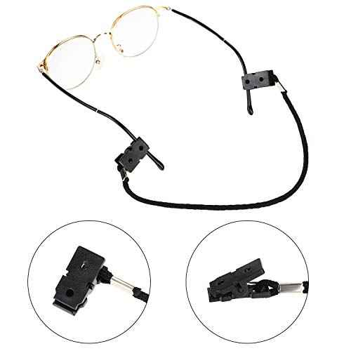 Black Adjustable Hat Strap Clips Windproof Clips Cap Retainers Anti-Lost Strap with Cord Locks for Sports