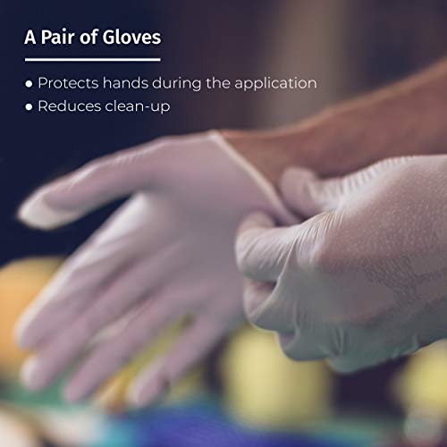 SamaN Staining Kit ? Includes Sponge, 2 Cloths and Gloves to Effectively Stain Wood