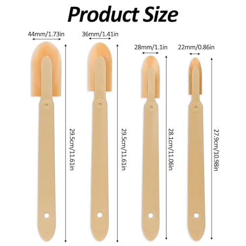 4 Size Caulk Smoothing Tool Silicone Caulking Finishing Tool Caulking Finger Kit Reusable Sealant Spatula Spreader Rubber Caulk Finishing Set Grout Sealer Remover for Tiles Brick Kitchen Bathroom