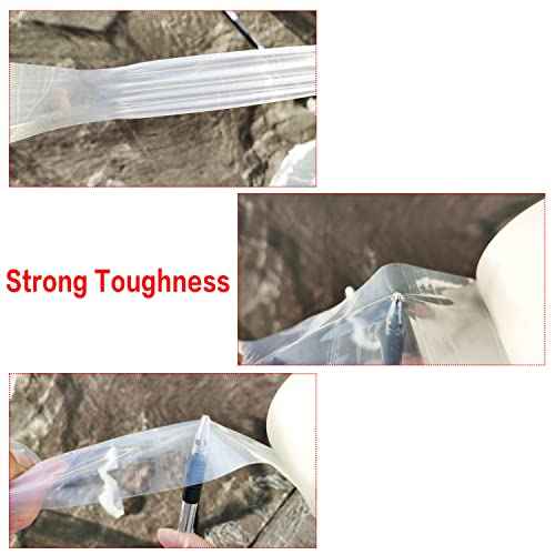 HFS(R Greenhouse Repair Tape Polyethylene Film Tape for Sealing and Seaming 3INX54FT 6 Mil