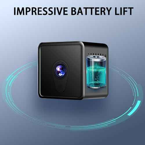 Home Security 4K Camera Mini Wireless Smart Indoor Camera Small WiFi Outdoor Portable Cameras Tiny House Nanny Cam Battery Life Powered Body Cameras 150 Wide Angle with Night Vision Motion Detection