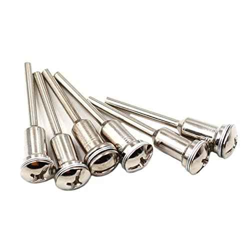 6pcs 1/8" Shank Arbor Cut-off Wheel HSS Mandrel Holder Compatible with Most Rotary Tool Accessory Bit