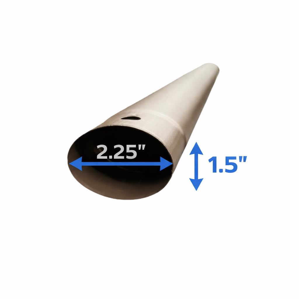 Replacement Horizontal Pool Leg, Pole & Frame Support Bar Brown Oval for Coleman Power Steel 18ft x 48in Above Ground Swimming Pool (Fits 2022+ Models)