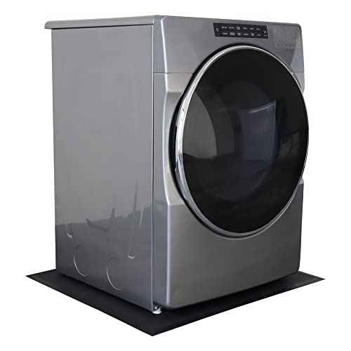 Rubber-Cal Rubber Washer and Dryer Mat - 5mm x 35" x 31"