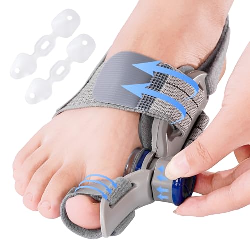 Bunion Corrector for Women & Men,Treatmedy Bunion Fix,Adjustable Toe Straightener - Orthopedic Bunion Splint for Big Toe Alignment, Hallux Valgus Correction, Left/Right Feet Relief (1PCS)