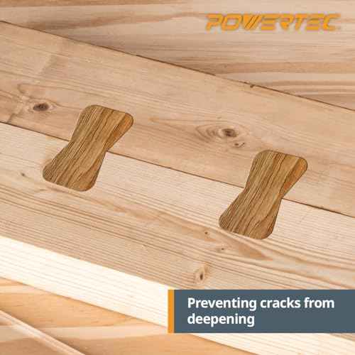 POWERTEC 71869 Router Bits Solid Brass Inlay Kit w/Butterfly Template 7 in 1 Decorative Bowtie