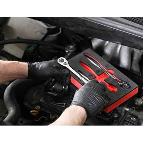 ARES 42069 ? 3/8-Inch Drive 120 Tooth Ratchet ? 3 Degree Swing Arc - Reversible Ratcheting Mechanism - Ergonomic Handle and Professional Gear Structure