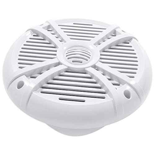 Rockville Pair RMSTS80W 1000W 8" Marine Boat Speakers, 4 Ohm, Waterproof, UV-Resistant, PEI Dome Tweeter for Boats and Outdoor Use